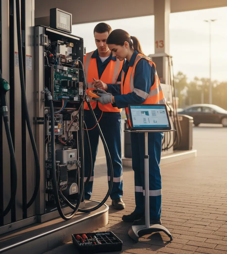 الصيانة والدعم الفني